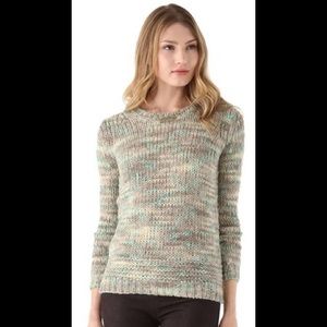 Theory Jaidyn B Fine Splash Sweater sz M wool/alpaca blend